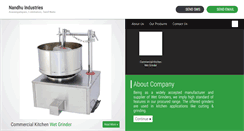 Desktop Screenshot of nandhuindustries.com